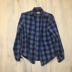 Blue Checkered Men’s Shirt